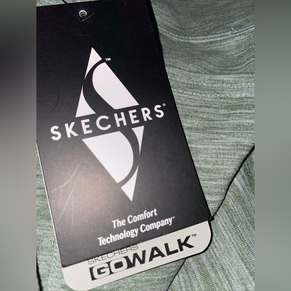 Skechers Go Walk Diamond Brushed High Waist Leggings Workout Women Size M NEW - Picture 8 of 9